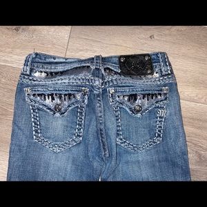 Miss Me capris, size 27, denim color